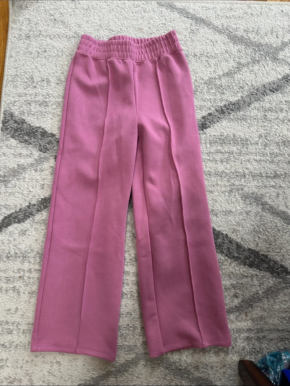Girl’s Mauve Hooded Sweatshirt & Joggers Set